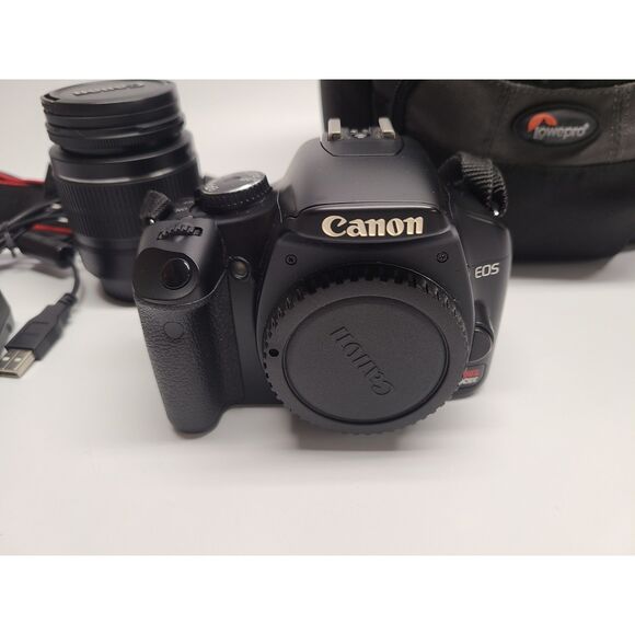 Canon Bundle Digital Rebel XSi 12.2 MP SLR Camera EF-S 18-55mm Zoom Lens Case - Picture 6 of 7